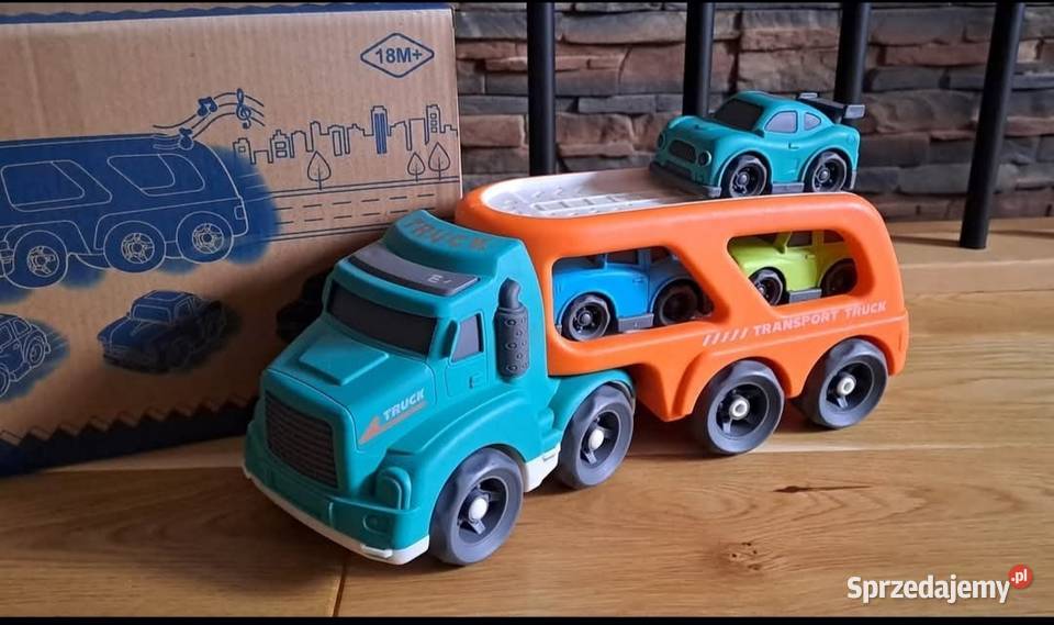 Samochód Laweta światło dźwięk Moszczenica