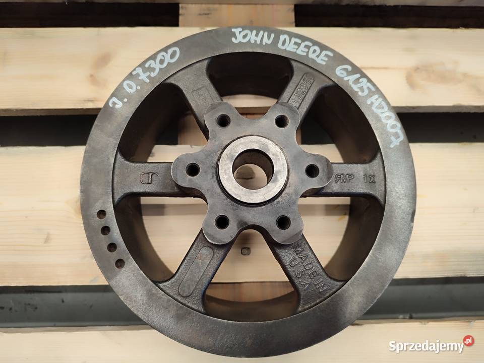 Koło pasowe napędu wentylatora silnika R132956 Pozostałe Wilkowo