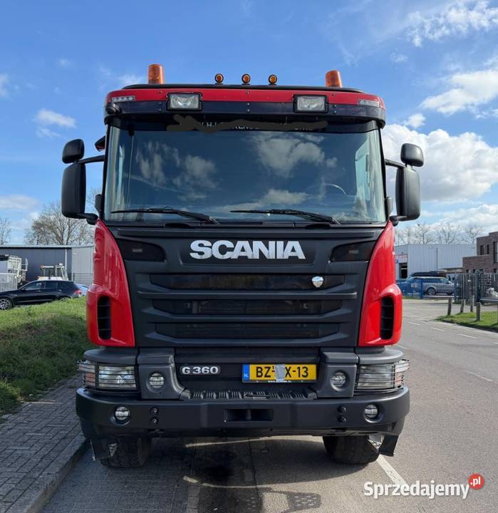 Scania wywrpoka 6x6 z dzwigiem mazowieckie Warszawa sprzedam