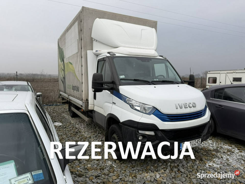 Iveco Daily 35S14 35S14N 30 CNG plandeka winda Wojkowice