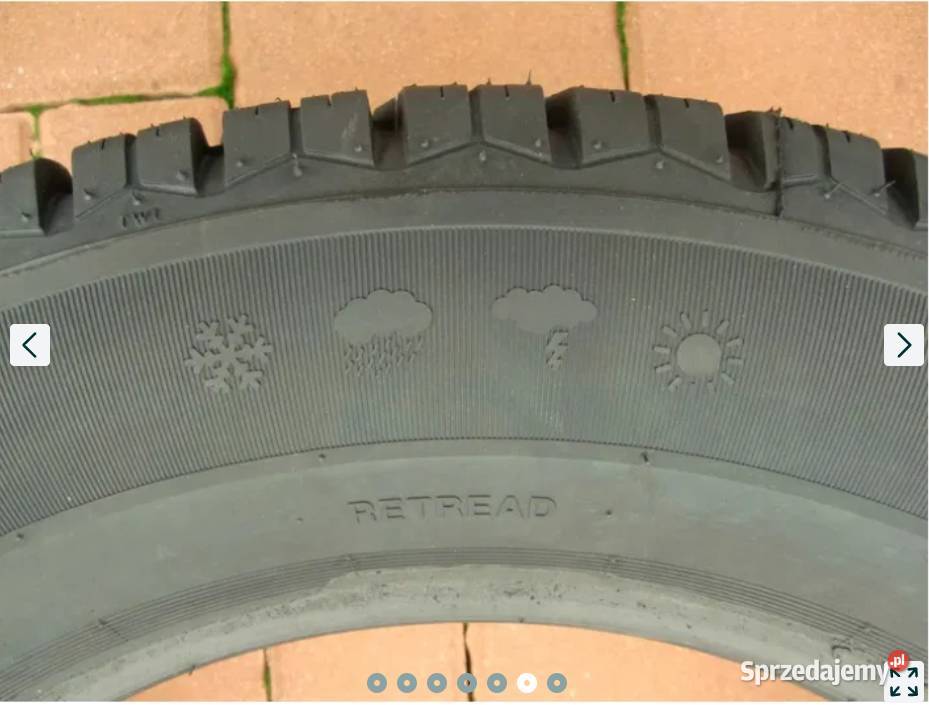 Opony wielosezonowe bieżnikowane nowe 20565R16C Zabrnie sprzedam