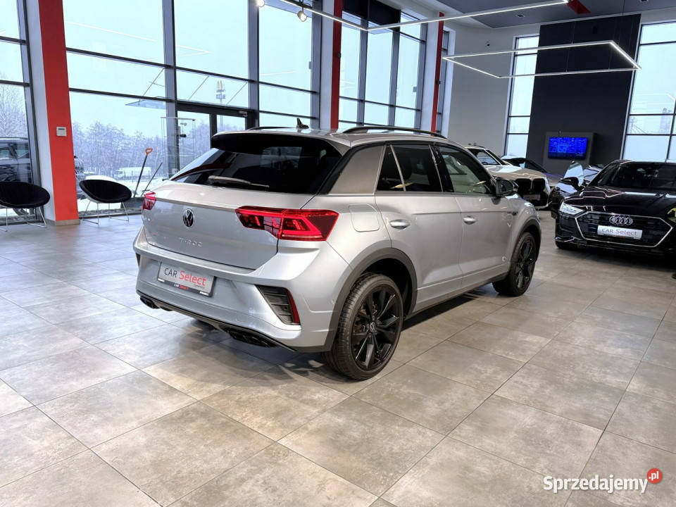 Volkswagen TRoc VAT 23 RLine 15TSI 150 DSG 2022 nieuszkodzony Myślenice