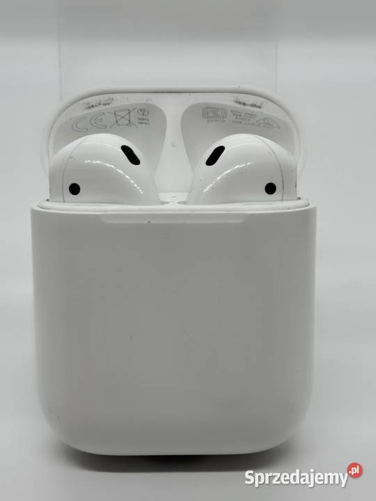 Słuchawki bezprzewodowe douszne Apple AirPods 2 warmińsko-mazurskie Elbląg