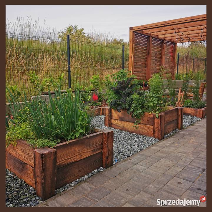 Kwietnik donica warzywnik imitacja drewna Skarżysko-Kamienna