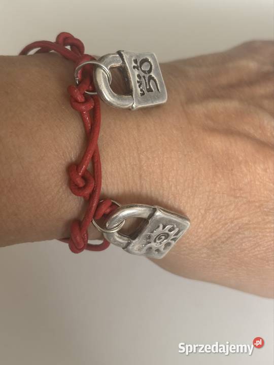 Bransoletka skórzana UNOde50 kujawsko-pomorskie Bydgoszcz sprzedam