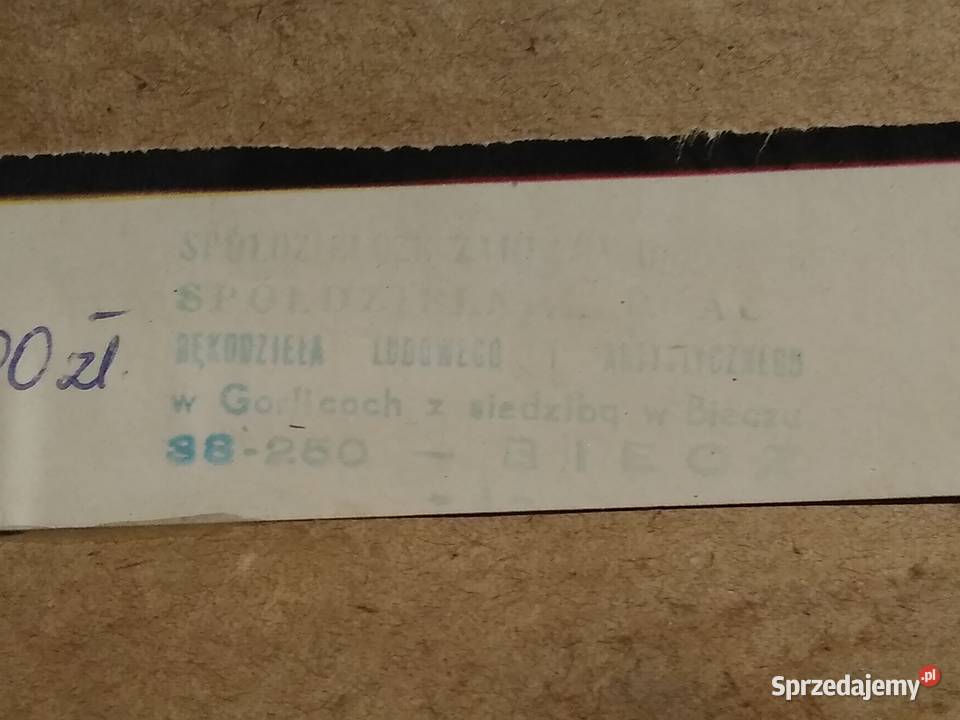 Stary obraz reprodukcja Rybak Leona Dąbrowa Górnicza