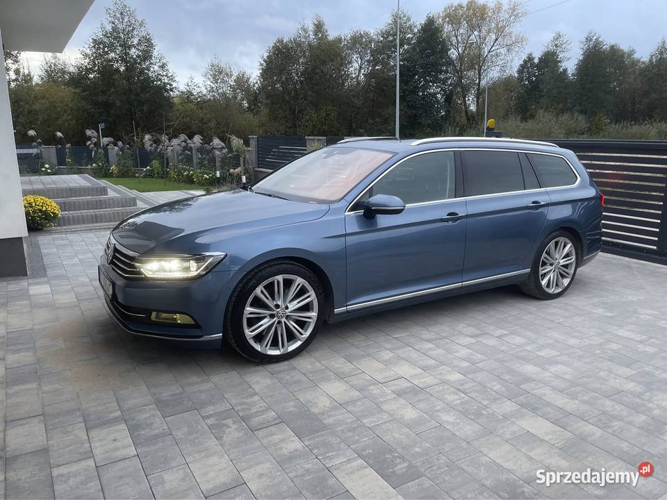 Passat B8 biTdi 240 4motion prywatny panorama czujnik martwego pola