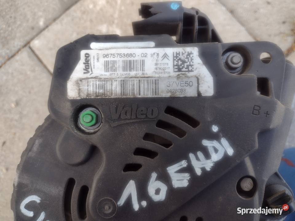 Alternator citroen peugeot 16 e hdi Aleksandrów Łódzki