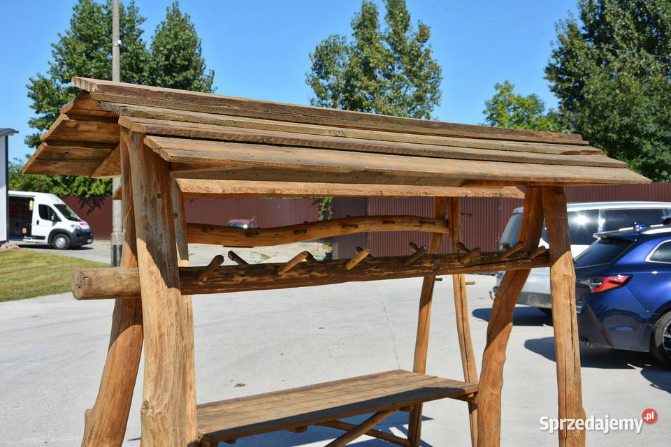 Stoiska Stragany Drewniane Stół Wiejski Drewno Wrocław sprzedam
