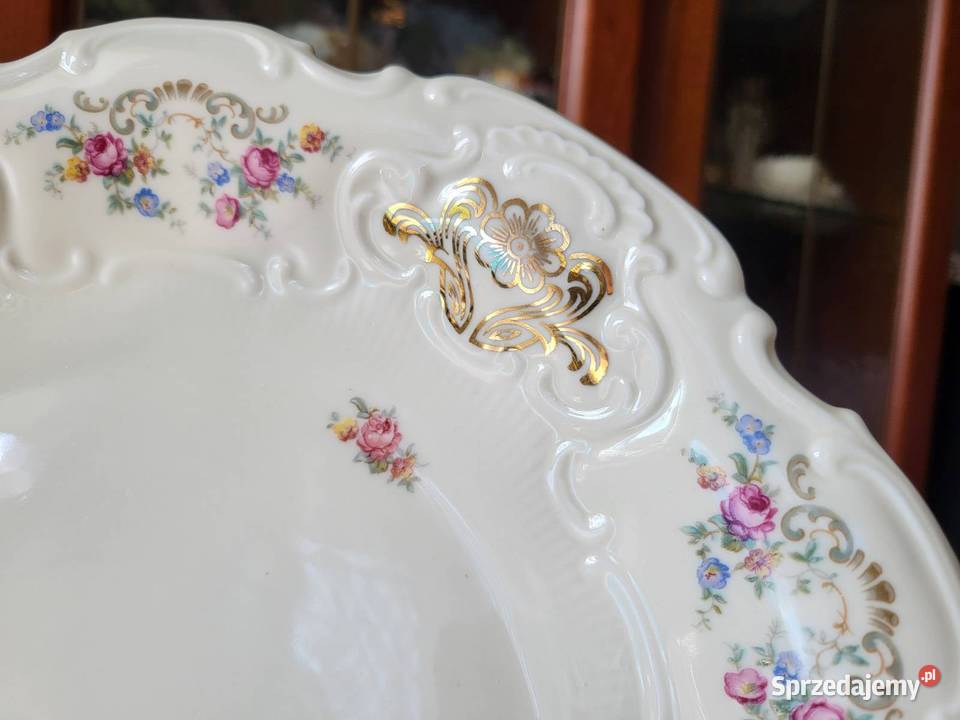 Schirnding Bawaria duża kremowa piękna patera Gdańsk