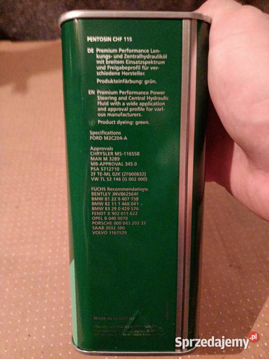 FUCHS PENTOSIN CHF 11S 1L dolnośląskie Wrocław