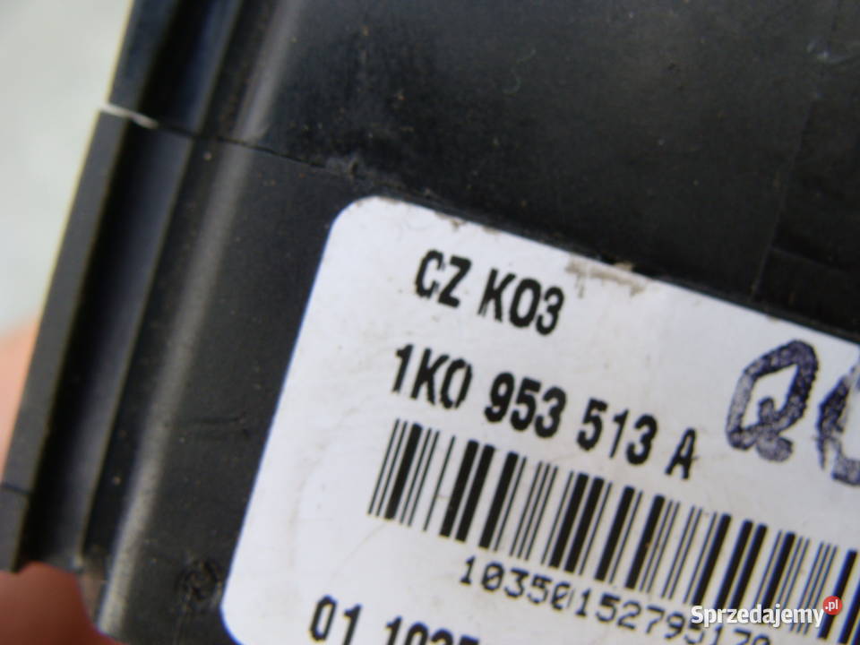 VW SKODA SEAT PRZEŁĄCZNIK ŚWIATEŁ MANETKA Wyposażenie wnętrza Goleniów