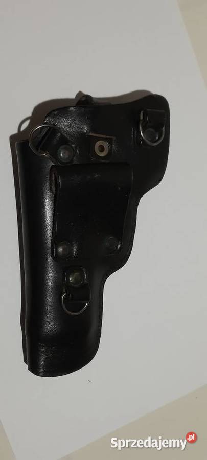 Kabura do pistoletu czarna skórzana Warszawa