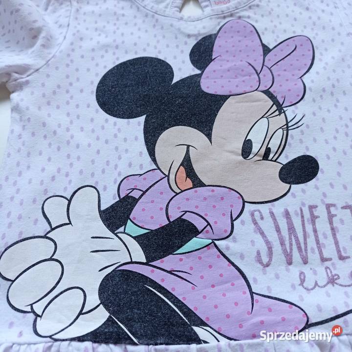 2 Pack bluzek z baskinką Minnie Mouse Disney Katowice