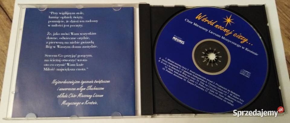 CHÓR MIESZANY LICEUM MUZYCZNEGO W KROŚNIE KOLĘDY CD Zbylitowska Góra