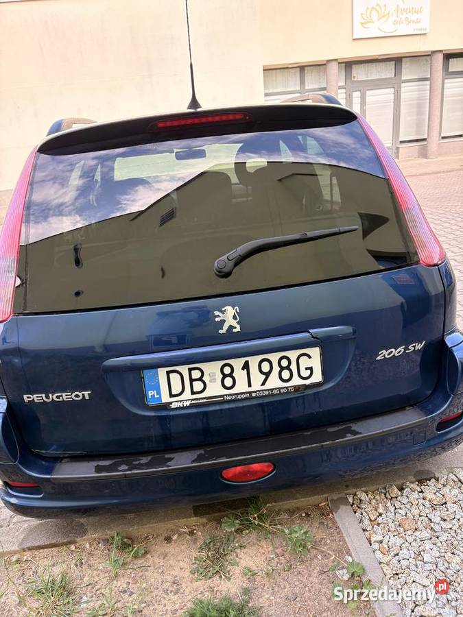 Peugeot 206 SW JBL klima długie opłaty manualna Wałbrzych