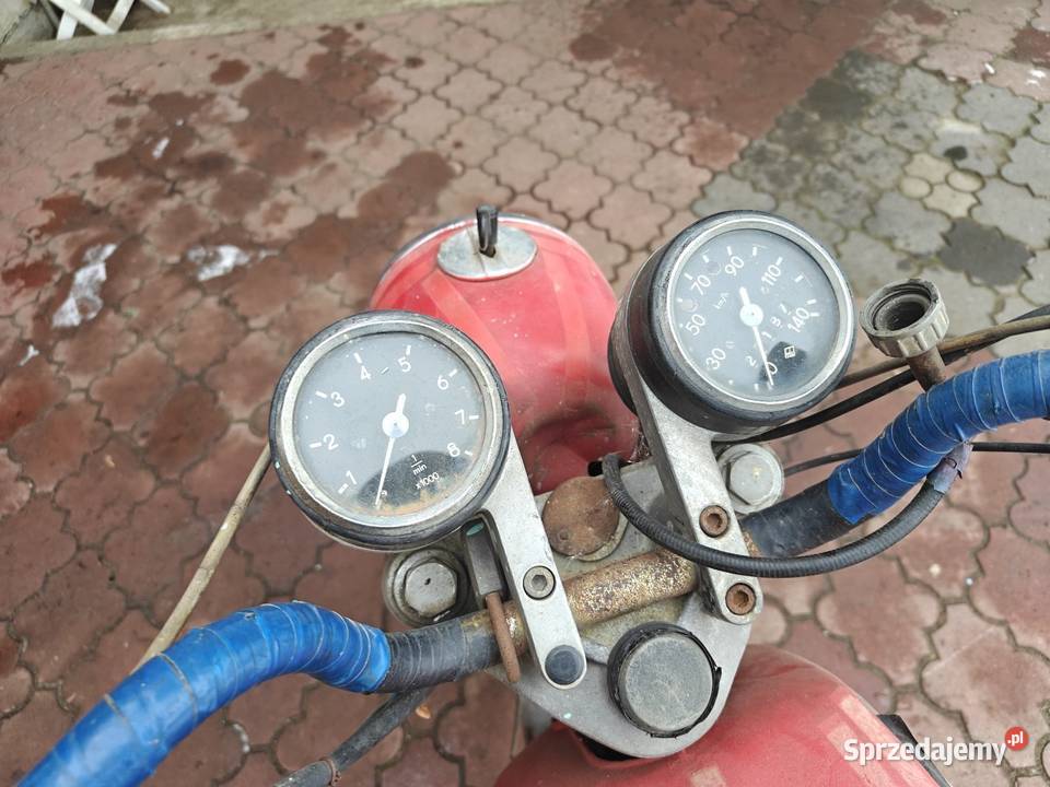 Mz Ts250 do renowacji odpala jeździ łańcuch MZ MZ mazowieckie