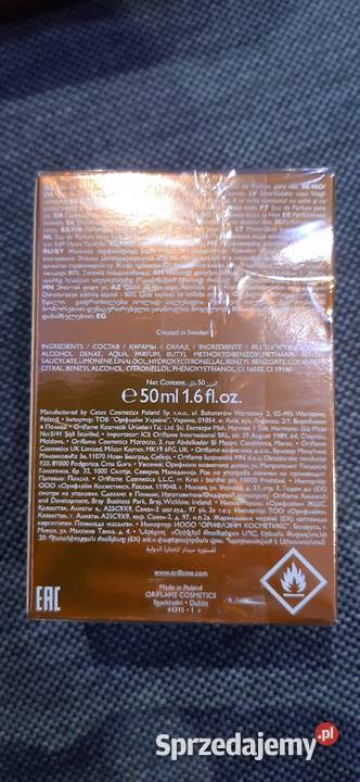 Oriflame Infinita My Sunshine Woda perfumowana Sosnowiec