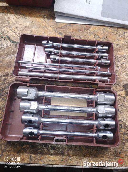 Zestaw kluczy PRL Narzędzia Chrzanów