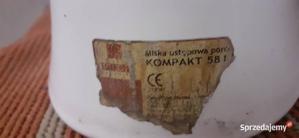 Muszla kompaktowa PILCH kompletna b stan Gorlice sprzedam