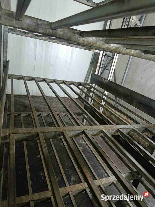 Sprzedam regaly i wyposażenie pieczerkarni Produkcja mazowieckie