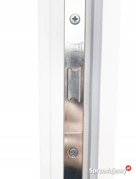 Ciepłe drzwi PCV 130x210 z dwoma szybami Drzwi zewnętrzne Toruń