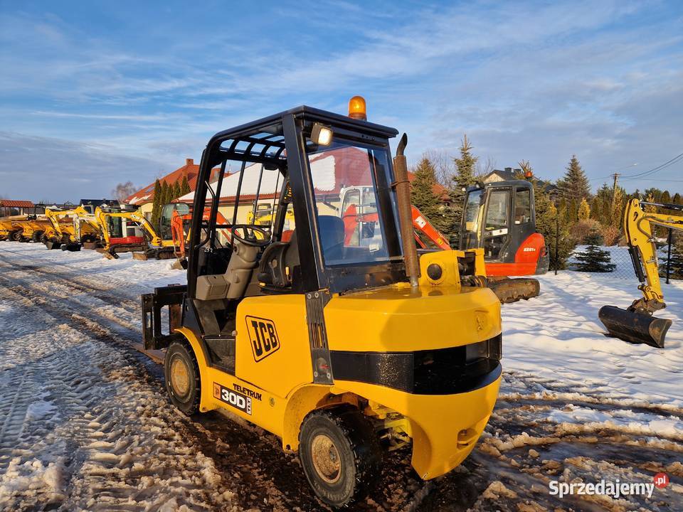 Wózek widłowy JCB TLT 30D 2002r teleskopowy 3 Wózki widłowe Ryżki sprzedam