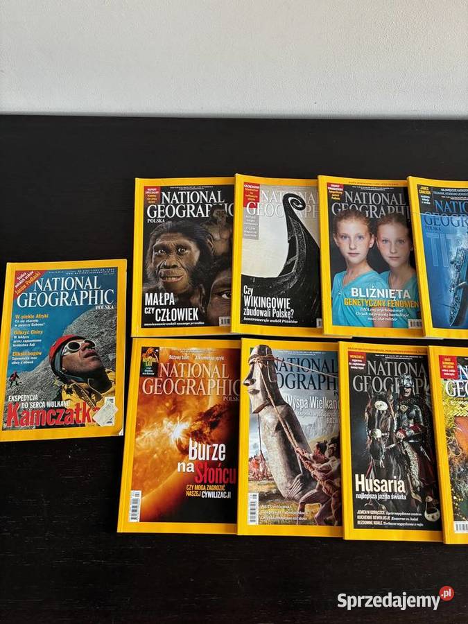 Czasopismo National Geographic numery z lat 2001 Elbląg sprzedam