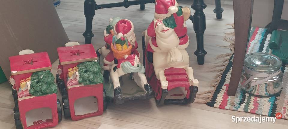 na Boże Narodzenie vintage Bavaria świeczniki wielkopolskie Poznań