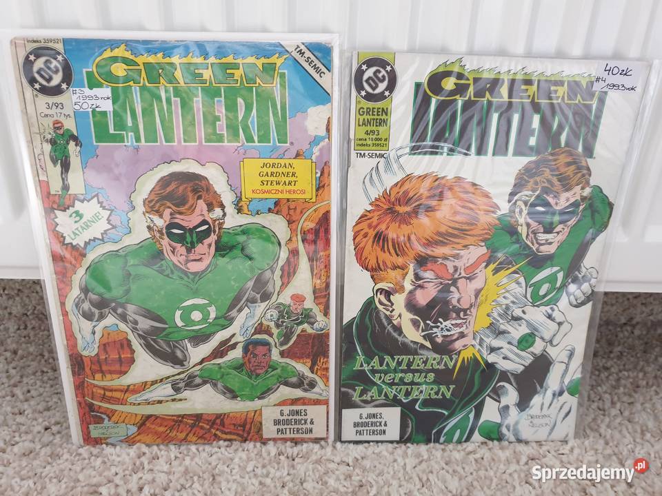 Green Lantern zestaw 2 komiksów TMSemic pomorskie Gdynia