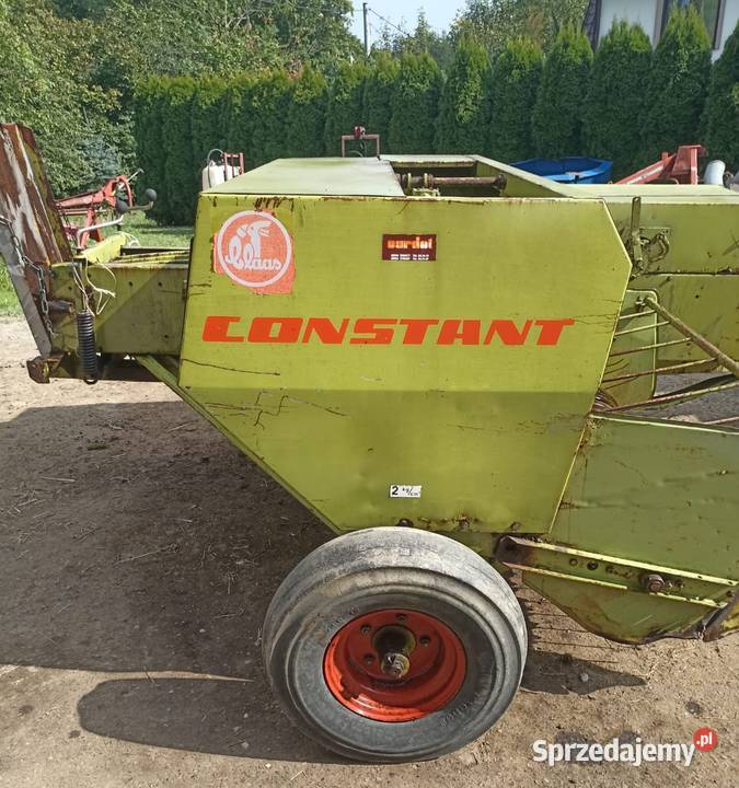 Prasa kostkująca wysokiego zgniotu Claas Pisarzowa