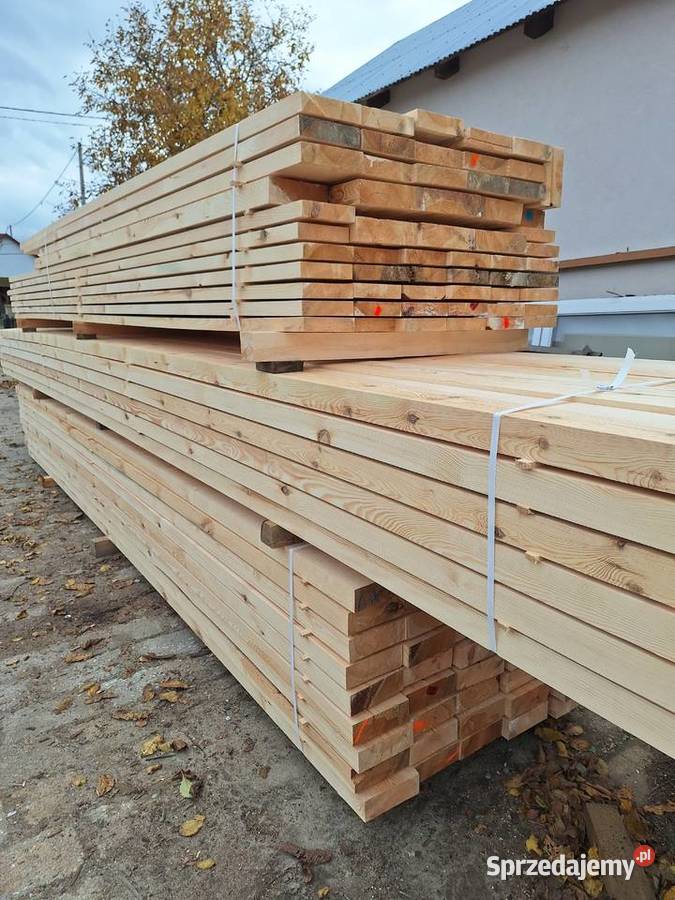 Więź ba dachowa drewno budowlane deski łaty Starachowice