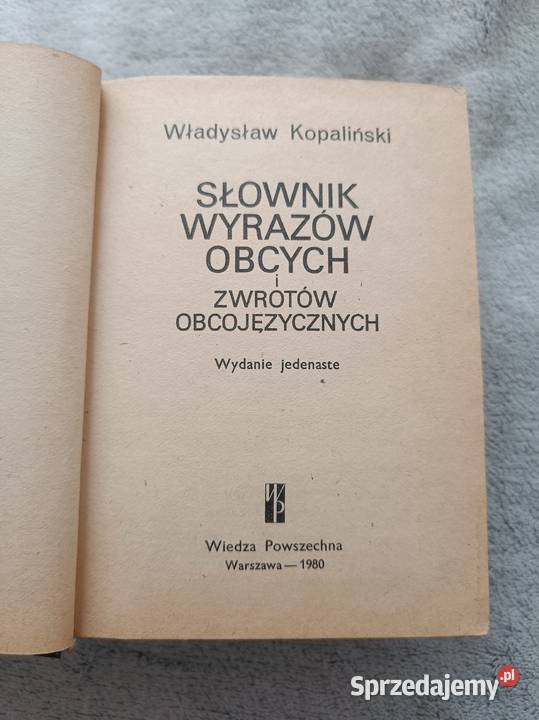 Słownik Wyrazów Obcych WKopaliński