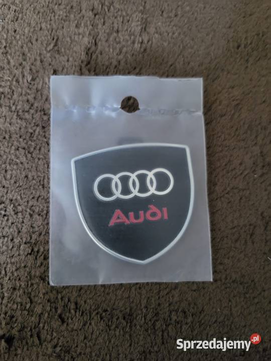 Emblematy znaczki Audi zestaw 2 sztuki Gliwice
