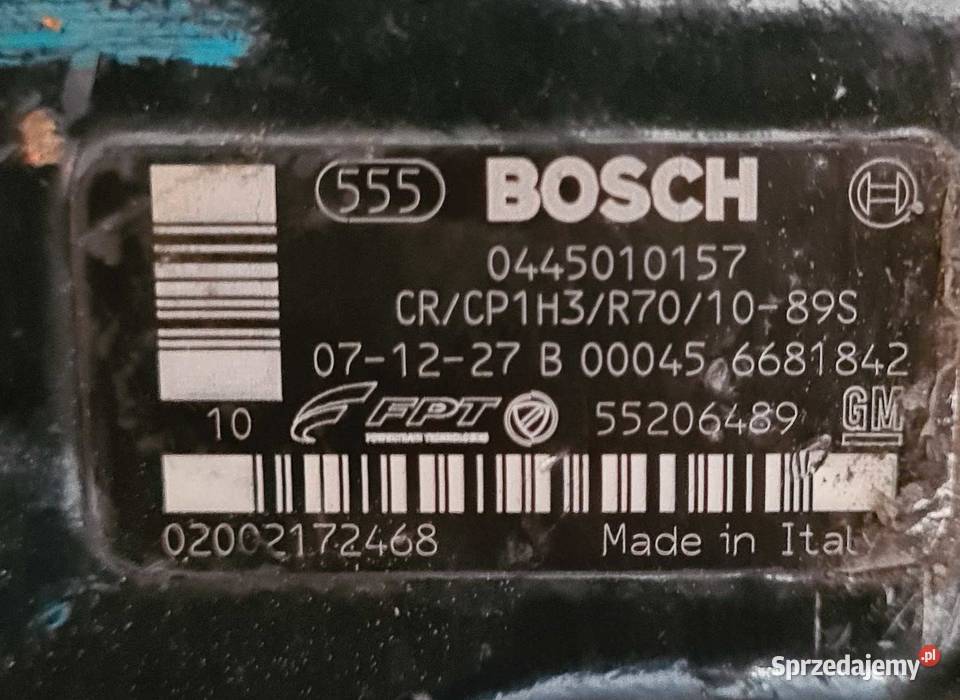 Pompa wtryskowa Fiat Opel 13 JTD 0445010157 Suchedniów