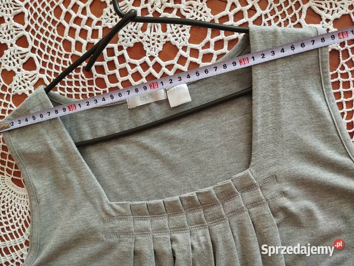 Top jasnoszary duży rozmiar Częstochowa