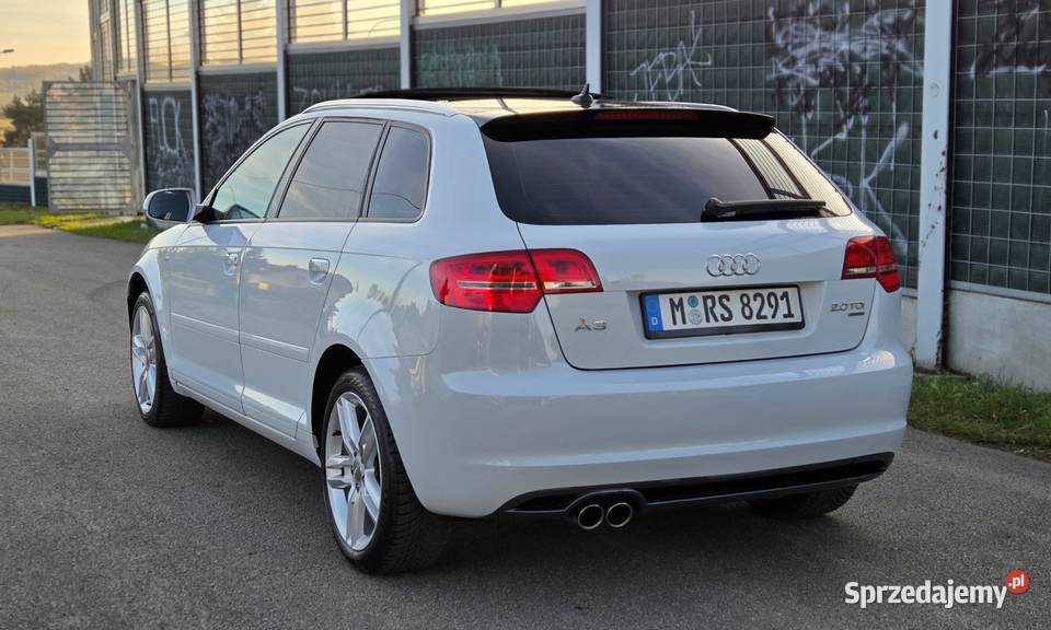 AUDI A3 8P 20TDI CR 170 2011r LIFT QUATTRO SLine Humniska