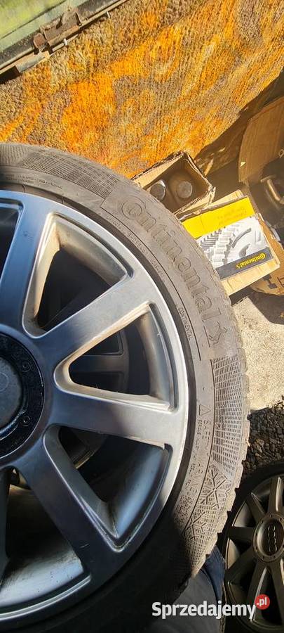Felgi aluminiowe audi a4 b6 5x112 R17 z oponami Tarnawa Górna sprzedam