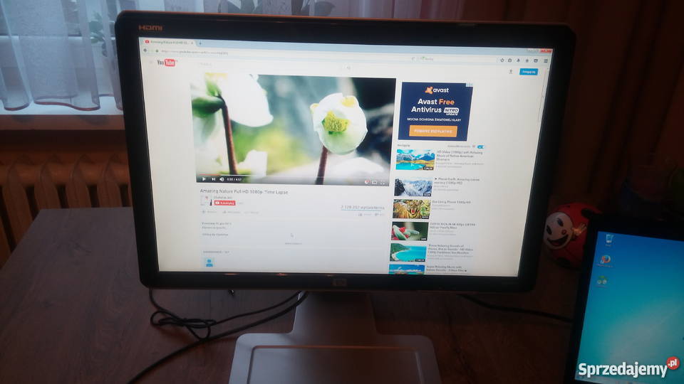 Monitor HP w2207h 22 cale Pivot 169 HDMI IGŁA pomorskie Gdynia