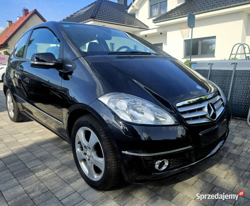 Mercedes A 180 Zadbany Serwis GwarancjaRata 400 czarny wielkopolskie