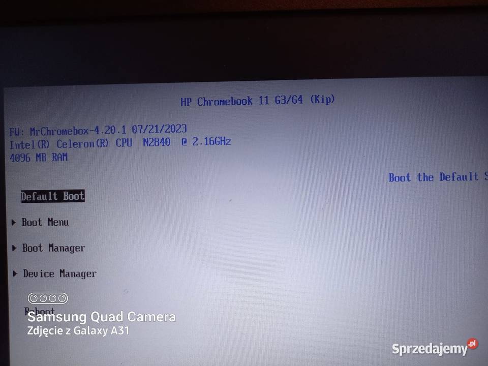 Sprzedam chromebooka hp 11 g3g4 kit małopolskie Kraków