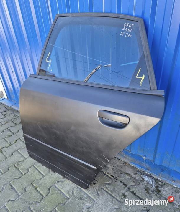 4 DRZWI TYŁ LEWY TYLNE LEWE AUDI A4 B6 SEDAN