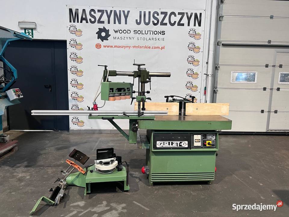 Frezarka dolnowrzecionowa Guilliet QFT Produkcja Juszczyn