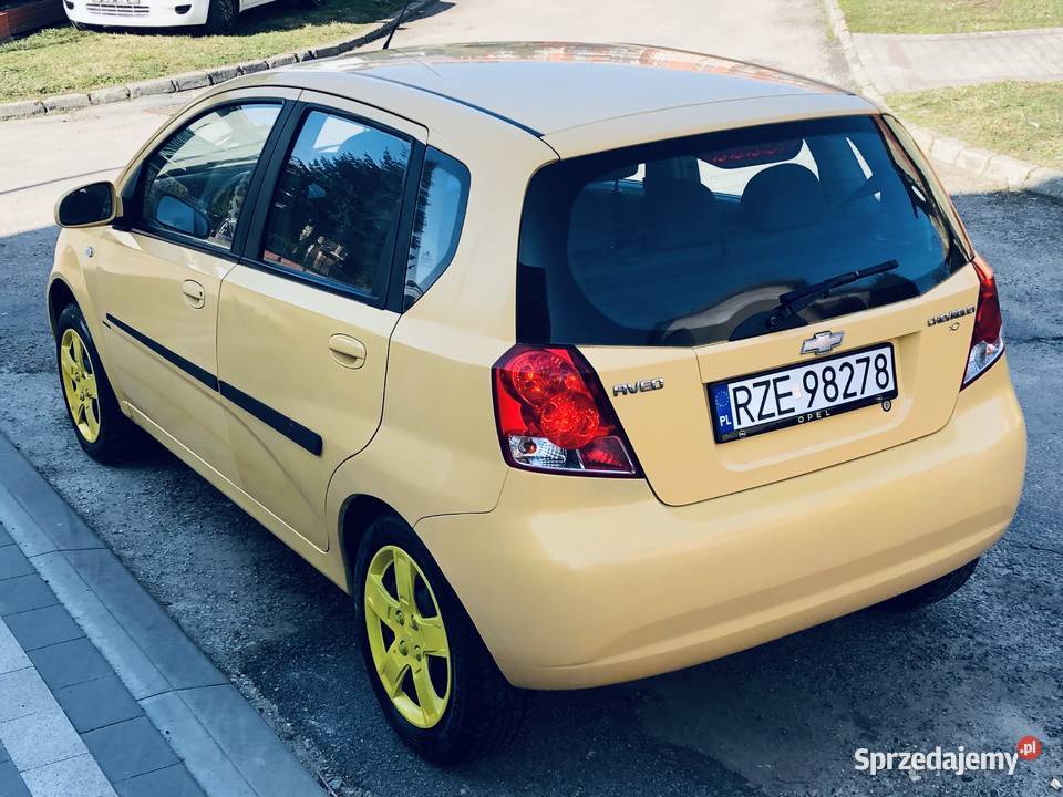 Chevrolet Aveo 12i 72 Benzyna manualna Przeworsk sprzedam