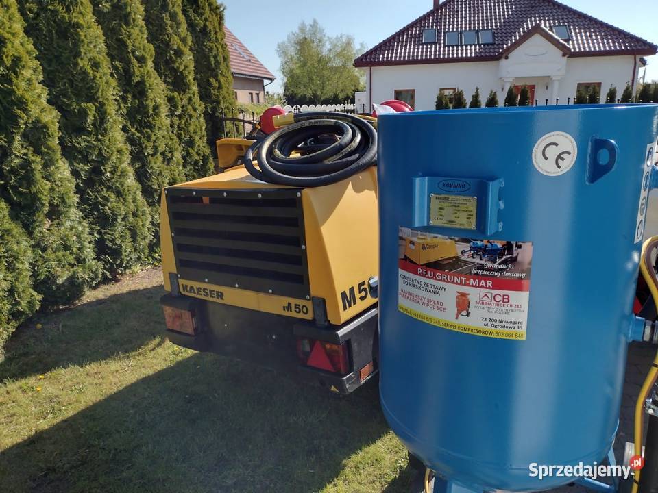 Atlas copco piaskarka sprężarka kompresor Szczecin