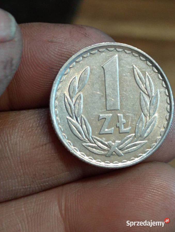 Sprzedam monete 1 zl 1985 r nierowny rant Chełm