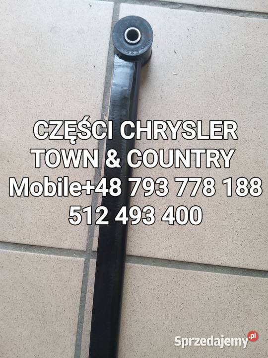 DRĄŻEK TRACK BAR TYŁ CHRYSLER TOWNCOUNTRY 0107 R Rok produkcji 2001 wielkopolskie Kawnice
