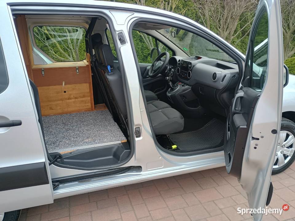 Citroen Berlingo Long MINI KAMPER 2009r 16d 90 VAT marża Witkowo sprzedam