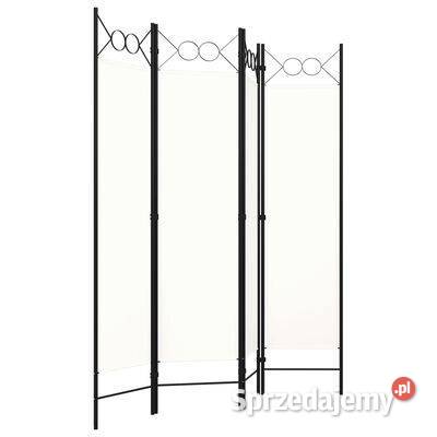 vidaXL Parawan 4panelowy biały 160 x 180 Warszawa sprzedam