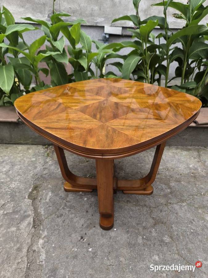 Stary stolik kawowy w stylu Art Deco antyk Sękocin Nowy